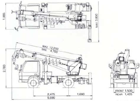 建柱車 cad